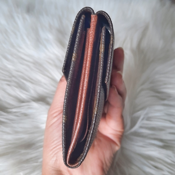 LOUIS VUITTON Monogram Porte Monnaie Billets Cartes Crédit Wallet - Picture 9 of 17